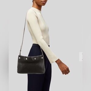 Rag & Bone black pebbled Leather Crossbody Bag